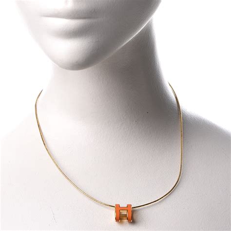 hermes pop h necklace review|hermès pop h necklace gold.